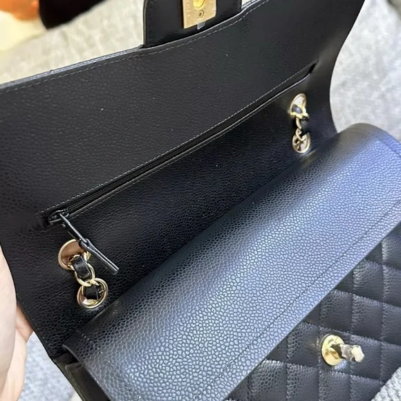 Chanel Black Quilted Leather Bag - Picture 3 of 9